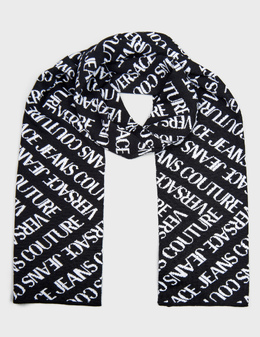 VERSACE JEANS COUTURE: Чёрный шарф 