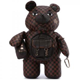 SPRAYGROUND: Коричневый рюкзак 