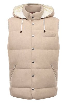 Brunello Cucinelli: Светлый жилет 