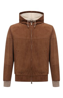 Brunello Cucinelli: Замшевая куртка 