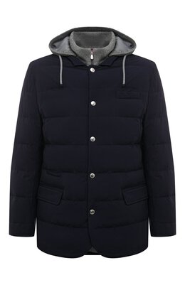 Brunello Cucinelli: Тёмный пуховик 