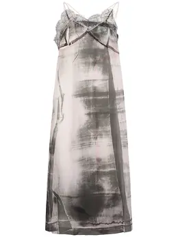 MAISON MARGIELA: Шёлковое платье 