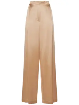 MAX MARA: Шёлковые брюки 