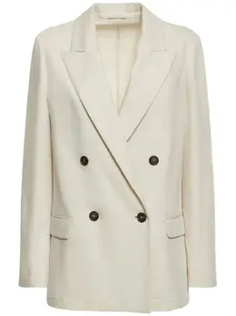 BRUNELLO CUCINELLI: Двубортная куртка 