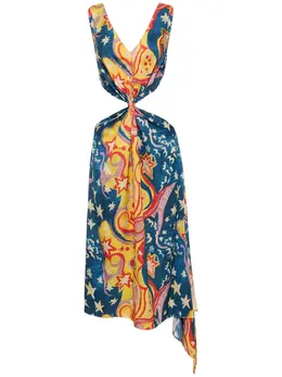 MARNI: Атласное платье 
