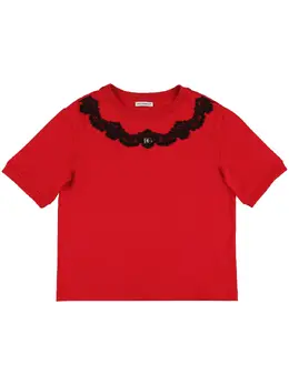 DOLCE & GABBANA: Бавовняні футболки  T
