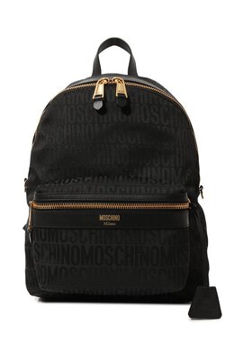 Moschino: Чёрный рюкзак 