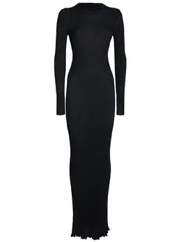 AMI PARIS: Платье из вискозы 