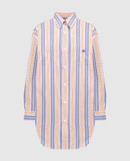 Etro: Рубашка  Pegaso в полоску