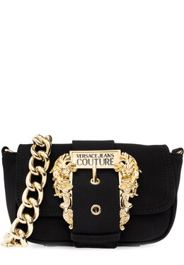 VERSACE JEANS COUTURE: Чёрная сумка 