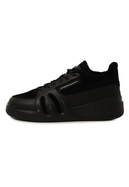 GIUSEPPE ZANOTTI: Чёрные кеды 