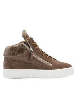 GIUSEPPE ZANOTTI: Коричневые кеды 