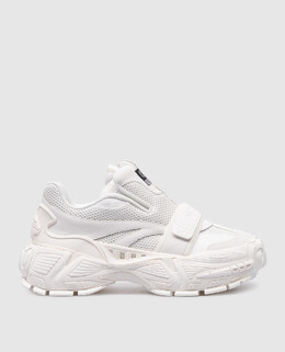 Off-White: Белые кроссовки 