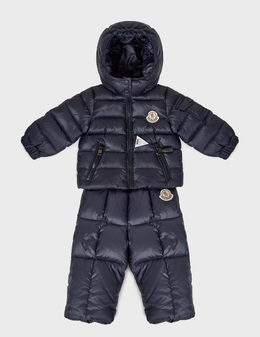 MONCLER: Сині костюми 