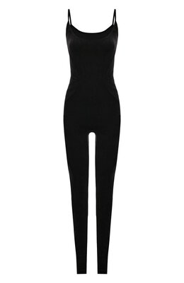 Rick Owens Lilies: Бархатный комбинезон 