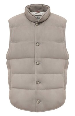 Brunello Cucinelli: Замшевый жилет 