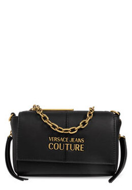 VERSACE JEANS COUTURE: Чёрная сумка 
