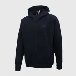 adidas: Чёрная толстовка 