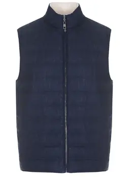 FIORONI CASHMERE: Стёганый жилет 