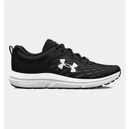Under Armour: Чёрные кроссовки  Charged Assert