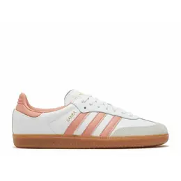 adidas: Розовые кроссовки  Samba