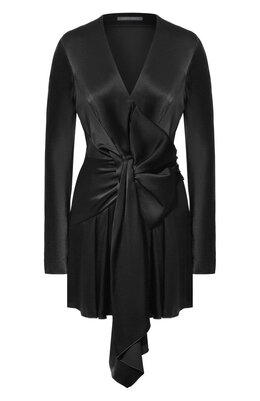 Alberta Ferretti: Атласное платье 