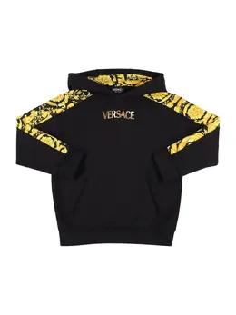 VERSACE: Свитшот с капюшоном 