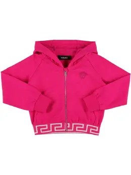 VERSACE: Хлопковая толстовка 