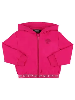 VERSACE: Бавовняні світшоти 