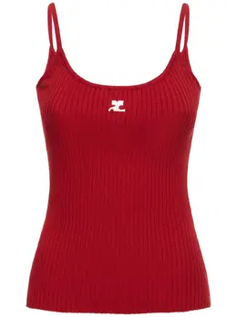 COURREGES: Трикотажная майка 