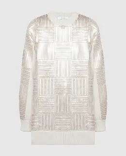 Max Mara: Бежевое платье 
