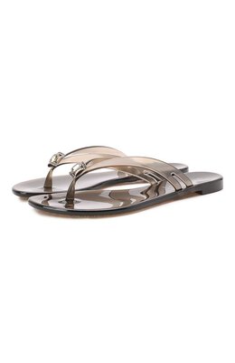 Casadei: Чёрные шлёпанцы  Jelly