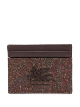 ETRO: Коричневый картхолдер 