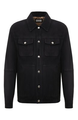 Brunello Cucinelli: Замшевая куртка 