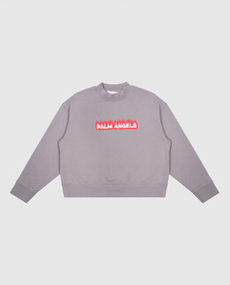 Palm Angels: Серый свитшот 