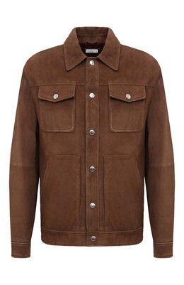 Brunello Cucinelli: Замшевая куртка 