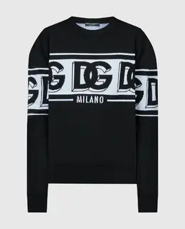 Dolce&Gabbana: Чёрный свитер 