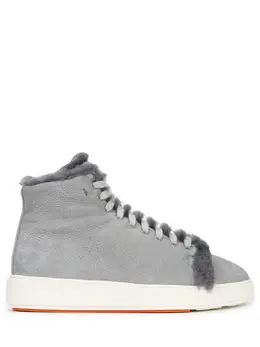 SANTONI: Серые кеды 