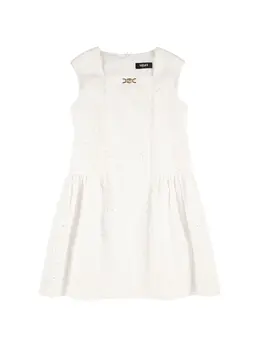 VERSACE: Кружевное платье  Barocco