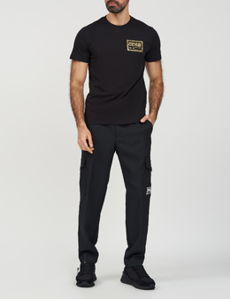 VERSACE JEANS COUTURE: Чорні брюки 