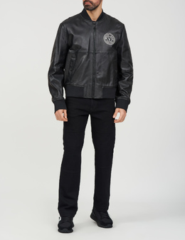 VERSACE JEANS COUTURE: Чёрная куртка 