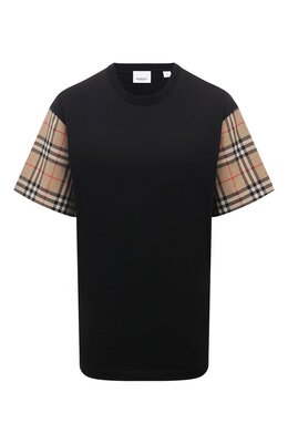 Burberry: Хлопковая футболка 