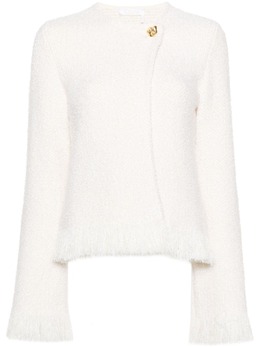 Chloé: Твидовая куртка 