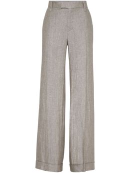 Brunello Cucinelli: Коричневые брюки 