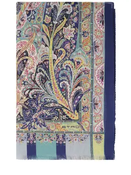 ETRO: Шарф с принтом 
