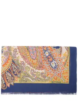 ETRO: Шарф с принтом 