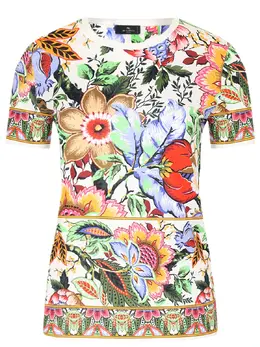 ETRO: Хлопковая футболка 