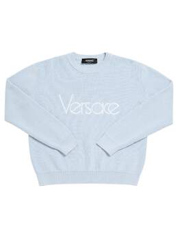 VERSACE: Бавовняні світшоти 