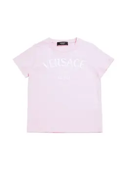 VERSACE: Хлопковая футболка 