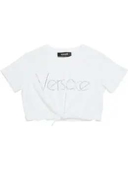 VERSACE: Хлопковая футболка 